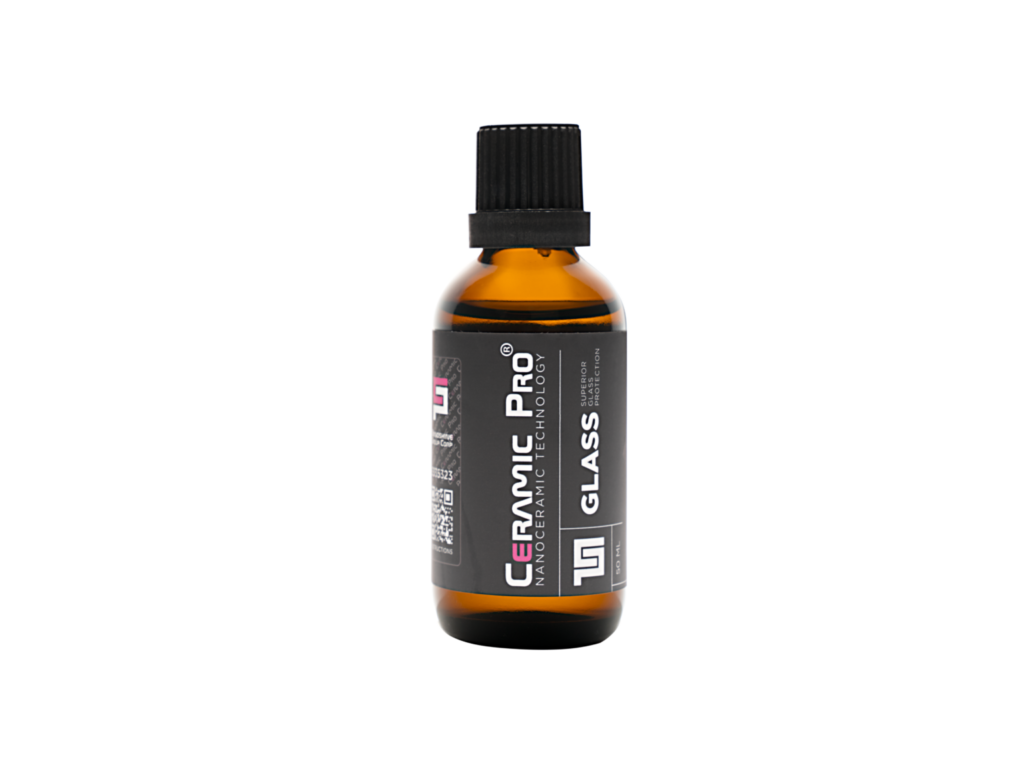 Ceramic Pro glass coating bottle.