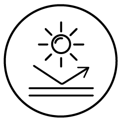Black silhouette of a person jumping mid-air.