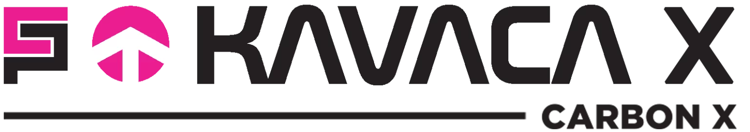 Logo reading "Kavaca X Carbon X".